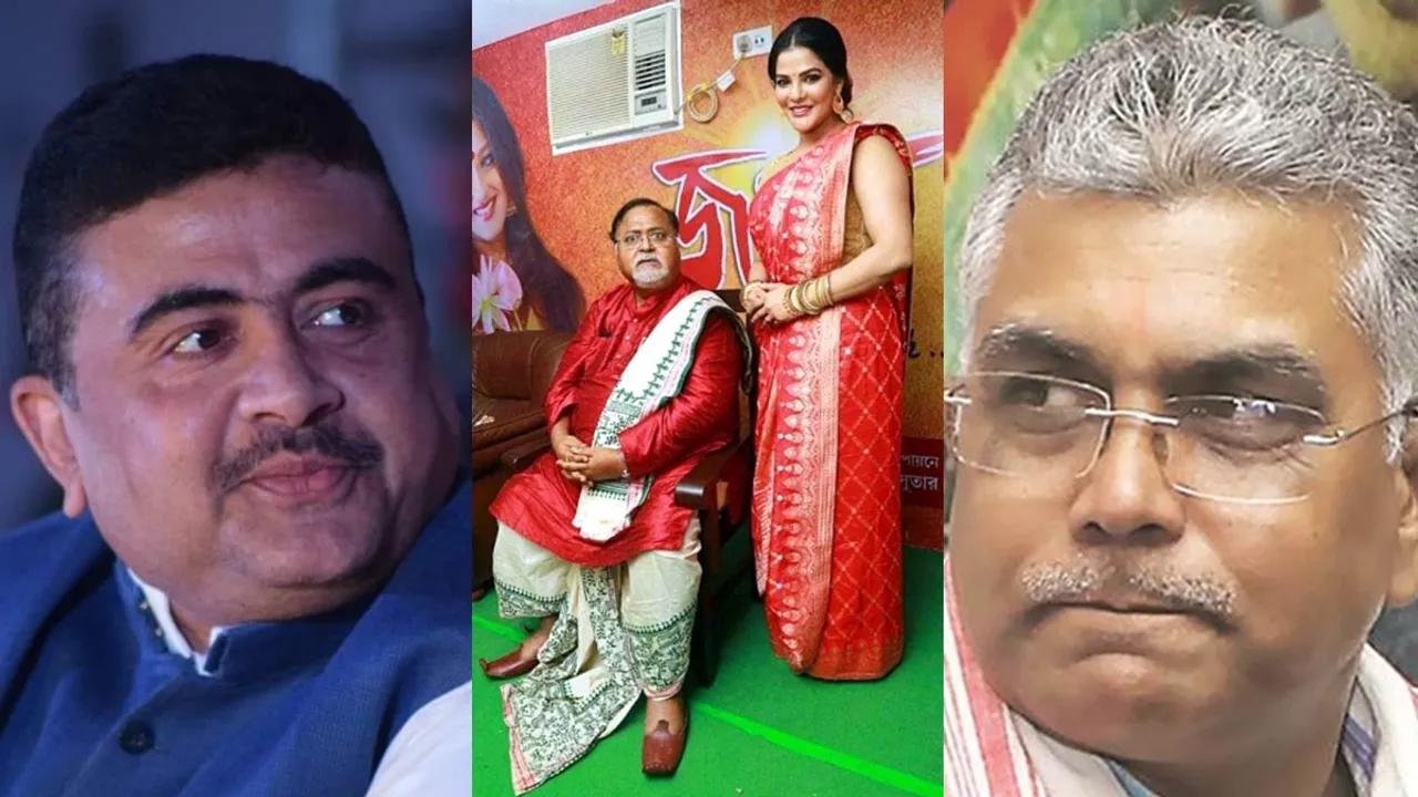 arpita mukherjee mony recovery from belghoria flat suvendu adhikari dilip ghosh