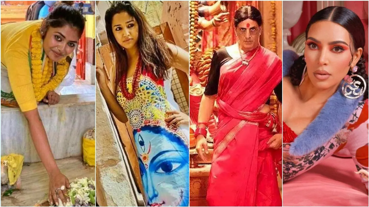 Celebs who demeans hindu religion, Kaali poster controversy, Hindu religion, হিন্দুধর্ম, ধর্মীয় ভাবাবেগে আঘাত করে বিতর্কে তারকারা, হিন্দু ধর্মকে অপমান করেছেন যেসব তারকারা, নুসরত জাহান, শ্রাবন্তী চট্টোপাধ্যায়, রণবীর কাপুর, মুনাবর ফারুকি, সায়নী ঘোষ, bengali news today