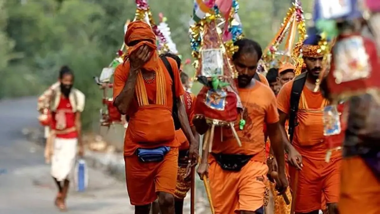 Kanwar Yatra, Kanwar devottees, Kanwariya, Haridwar, Kanwar devotted killed, Hathras, Latest news, Indian Express"