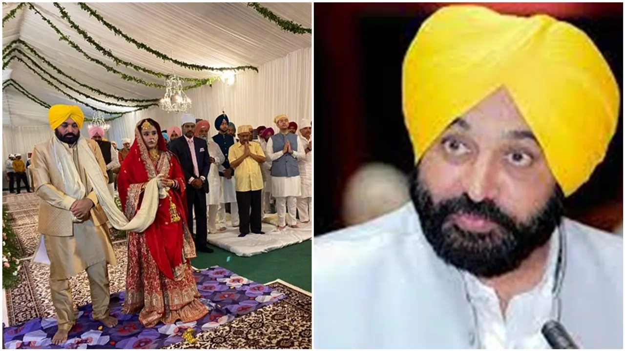 Gurpreet Kaur, bhagwant mann wife, bhagwant mann age, punjab cm marriage, gurpreet kaur wedding, bhagwant mann gurpreet kaur wedding, wedding gift, Tajinder Bagga, BJP Leader, tajinder bagga wedding gift, bagga wedding gift bhagwant mann, Tajinder Singh Bagga, bhagwant mann marriage, CM bhagwant mann, Bhagwant Mann news, wife of bhagwant mann, Punjab CM Bhagwant Mann, bhagwant mann wedding, Dr Gurpreet Kaur, Bhagwant Mann second wife, Bhagwant Mann first wife, Punjab CM, Punjab Chief Minister, Rs 568 Worth Gift For Bhagwant Mann, Bhagwant Mann Getting Married To Gurpreet Kaur