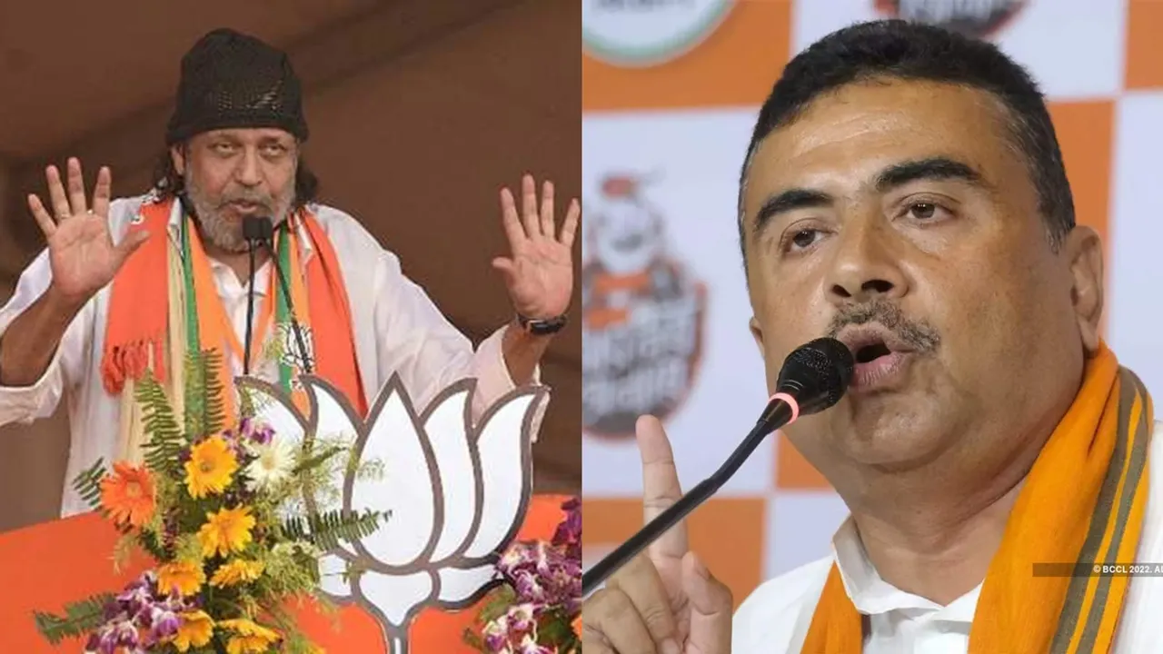 suvendu did not take responsibility for Mithuns claim of BJP contact with 38 tmc mlas