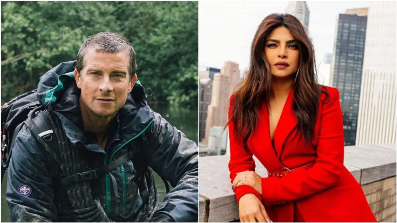 bear grylls and priyanka