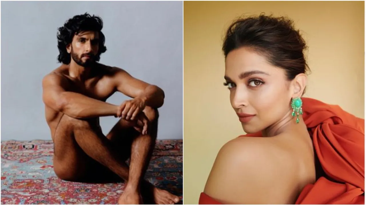 ranveer naked photoshoot, deepika padukone