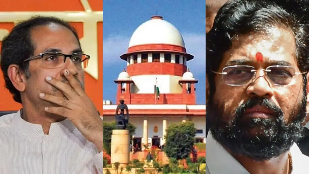 SC refers Sena rebel MLAs pleas to larger bench