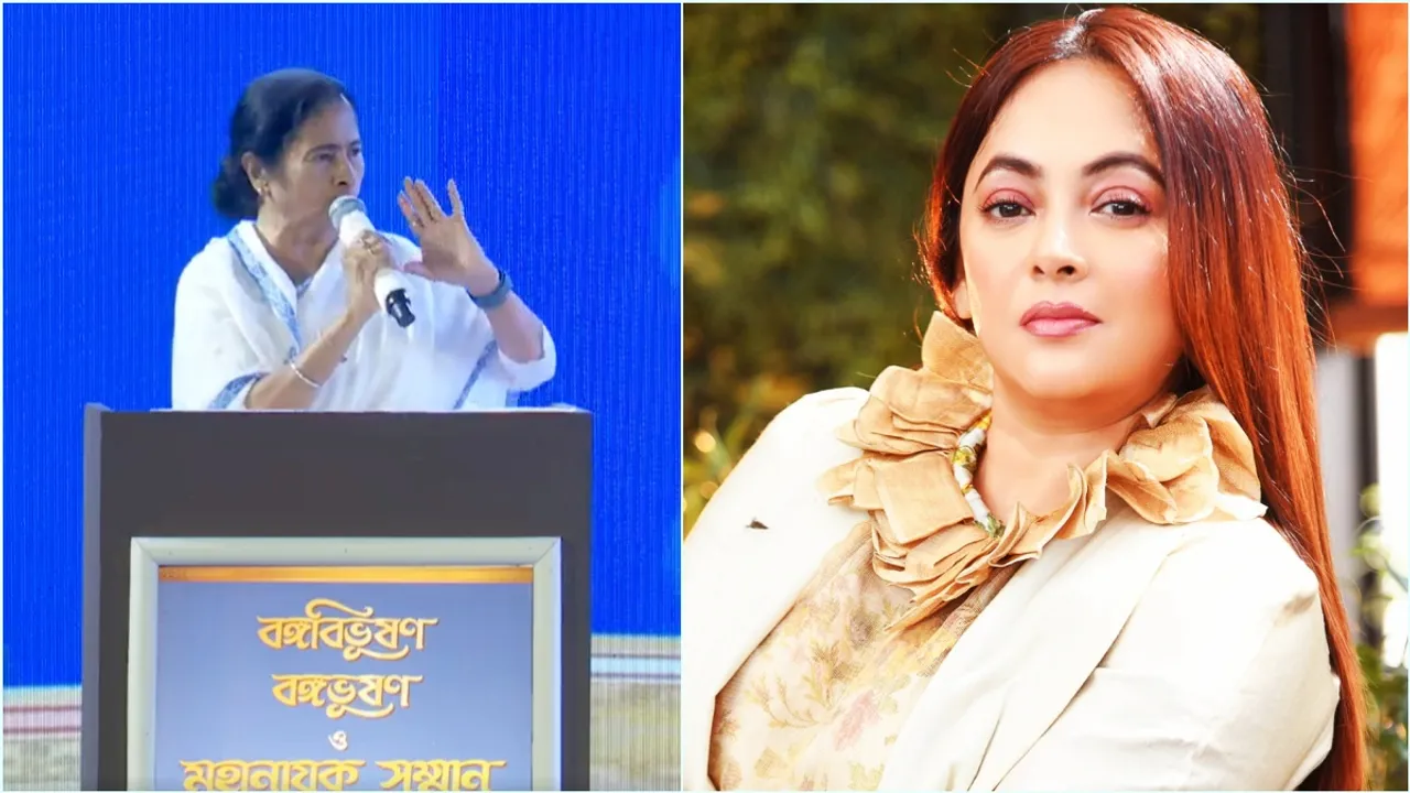 Bengal SSC Scam, Sreelekha Mitra, Sreelekha Mitra Slams Bengal Government, Banga Bhushan 2022, Sreelekha slams TMC, Sreelekha on Banga Bibhushan, শ্রীলেখা মিত্র, বঙ্গবিভূষণ ২০২২, রাজ্য সরকারকে তোপ শ্রীলেখার , বিস্ফোরক শ্রীলেখা মিত্র, Indian Express Entertainment News, Bengali News today, পার্থ চট্টোপাধ্যায়, Partha Chatterjee Live updates