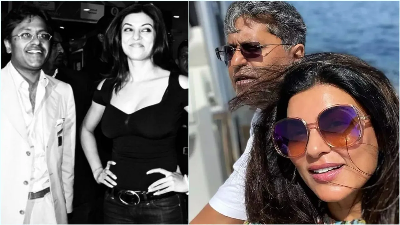 Sushmita Sen, Lalit Modi, Lalit-Sushmita affair, Lalit Modi Sushmita Sen, Sushmita Sen Brother Rajeev Sen, Sushmita Sen Father, Lalit-Sushmita realtionship, Indian Express Entertainment News, Bengali news today, ললিত মোদী, সুস্মিতা সেন