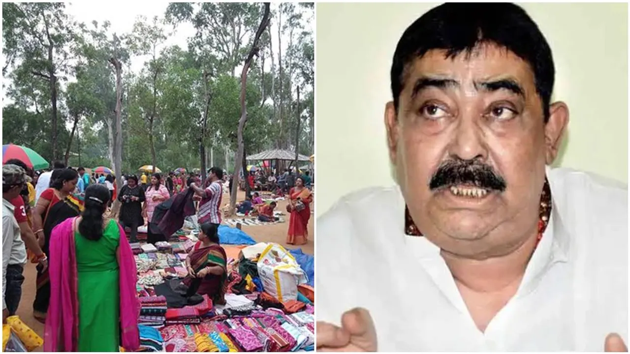 TMC,Shantiniketan,Birbhum,CBI,tmc leader,anubrata mondal,Cattle smuggling case,Cow smuggling case,Sonajhuri Haat,Anubrata Mondal Arrest,Sonajhuri Hat