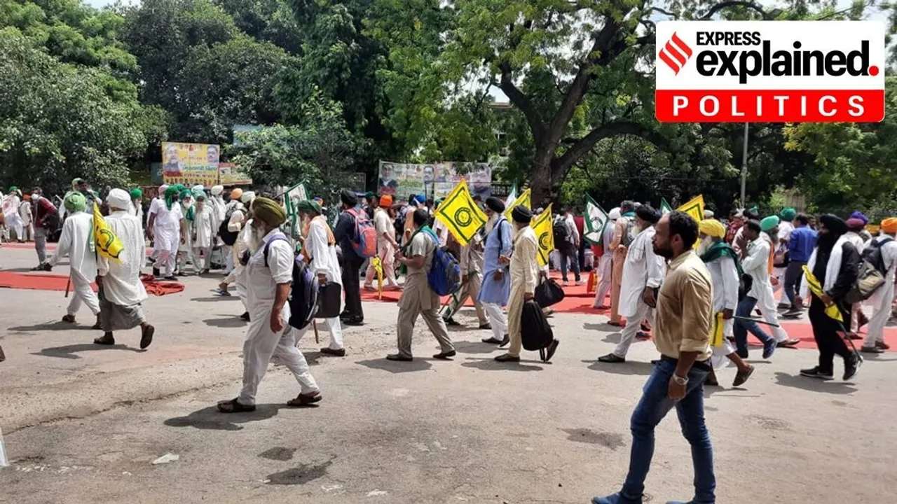 Farmers arrived at Delhi's Jantar Mantar 3