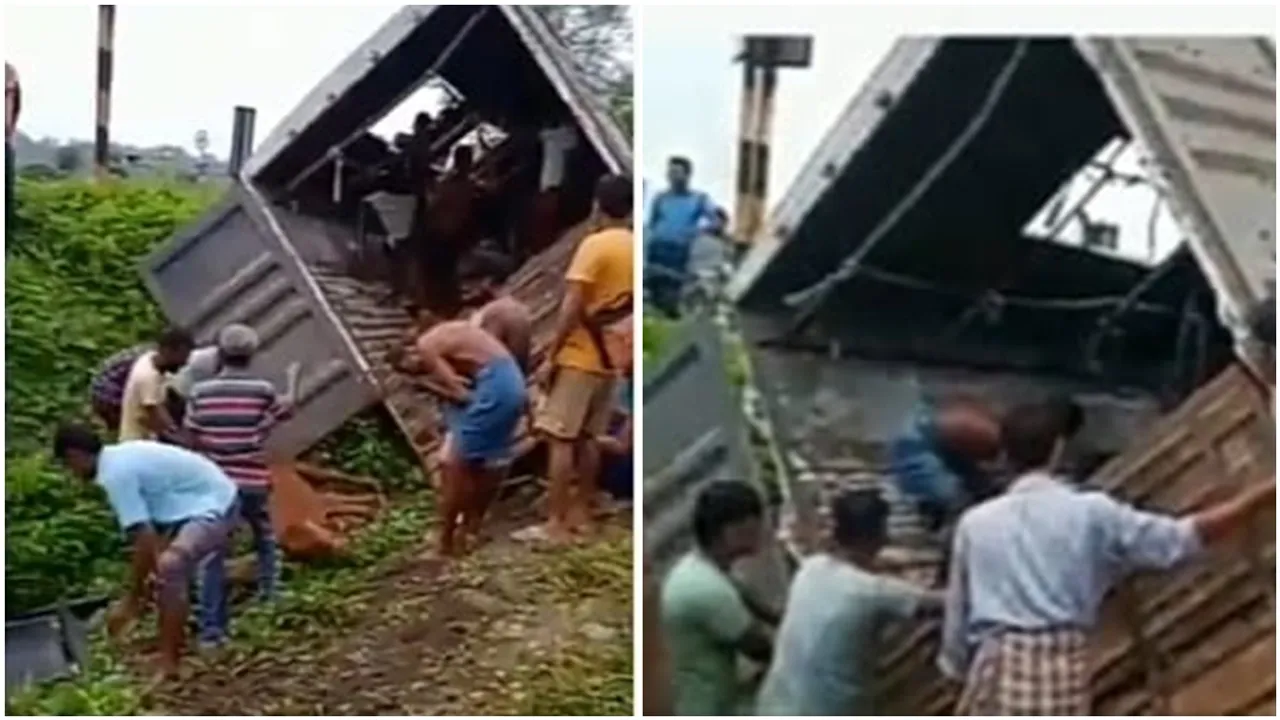 purulia milk container carrying cows makes accidents, suvendu shouts cow smuggling