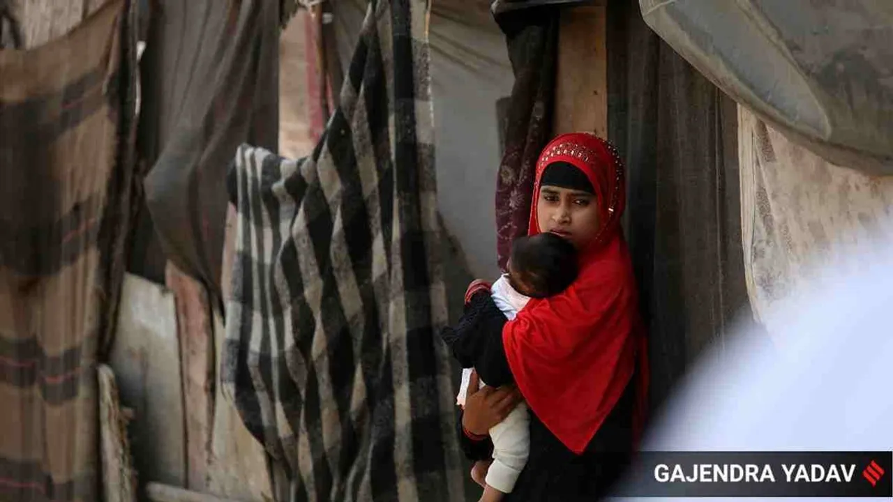 Rohingya refugee camp