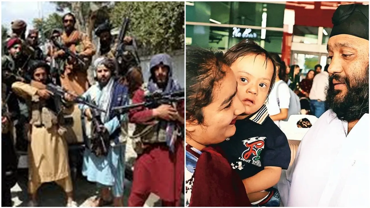 Afghan Sikhs arrive in India