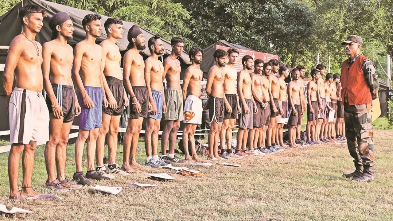 agnipath scheme, agniveer, recruitment under agnipath scheme, recruitment from punjab under agnipath scheme, indian express news
