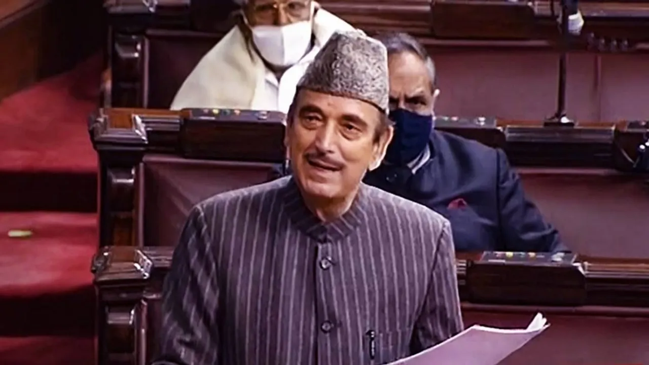 ghulam nabi azad resigns from all posts of Congress