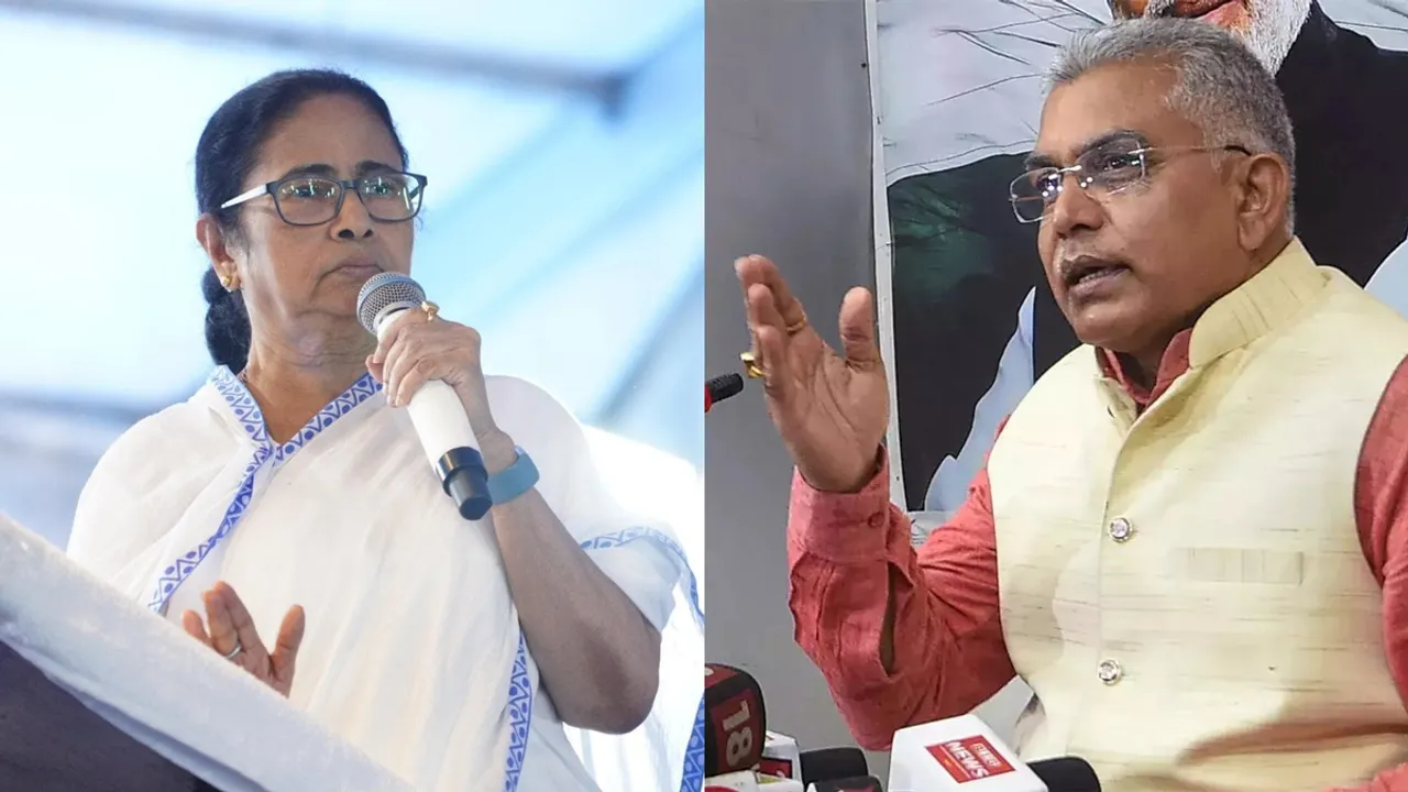dilip ghosh criticize tmc