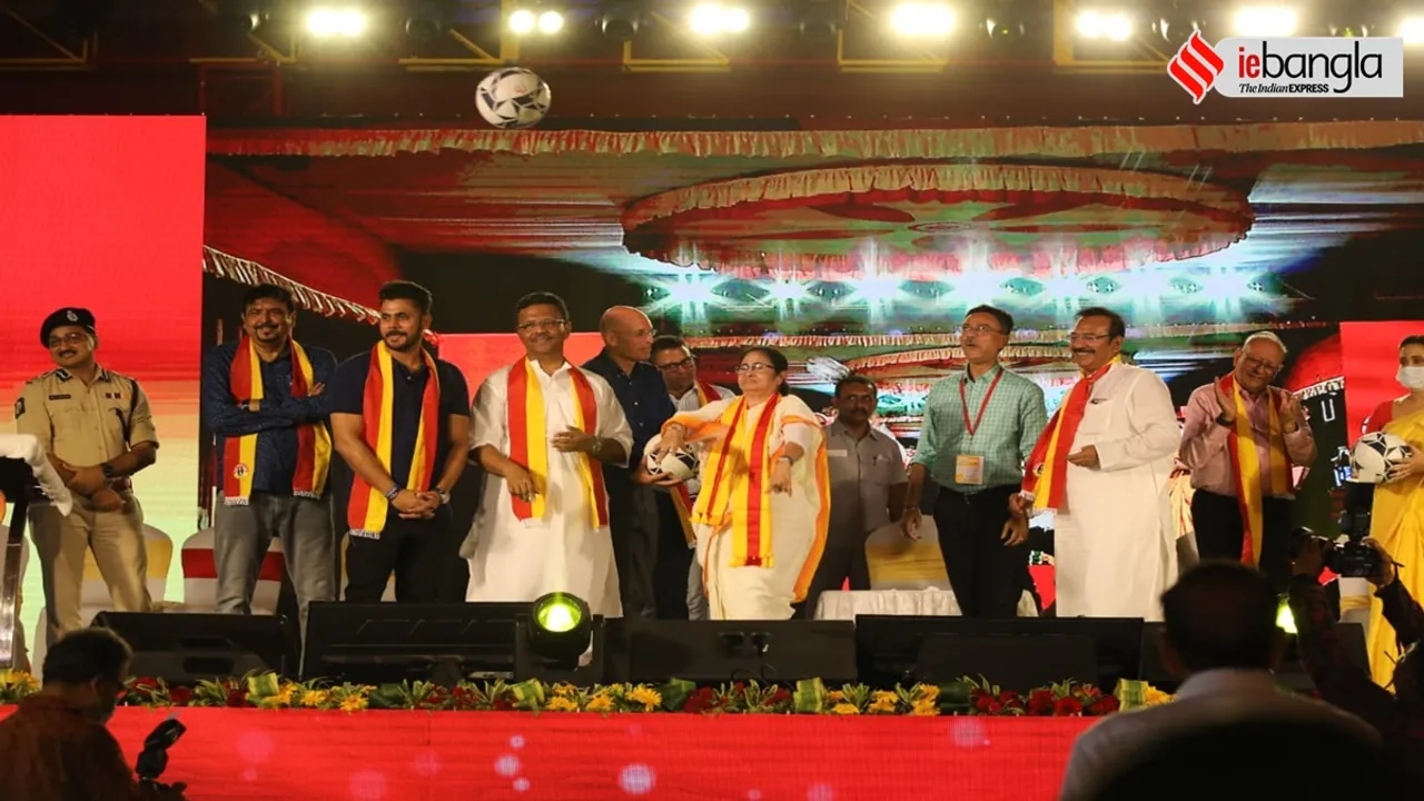 mamata banerjee football khela hobe divas
