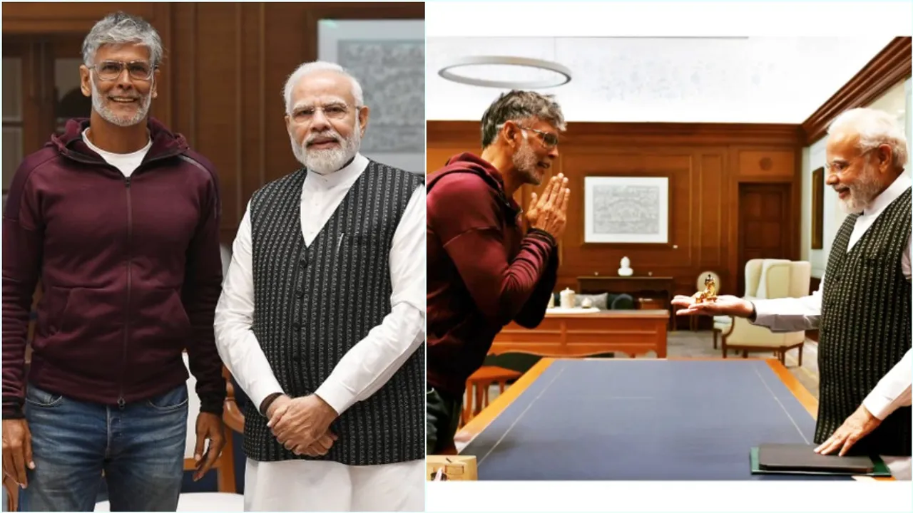 Milind Soman, Narendra Modi, Milind Soman Narendra Modi, Unity Run 2022, Milind Soman Unity Run 2022, Milind Soman news, মিলিন্দ সোমান, নরেন্দ্র মোদী, মিলিন্দ সোমান নরেন্দ্র মোদী, মোদিকে গোপাল উপহার মিলিন্দের, Indian Express Entertainment News, Bengali News today