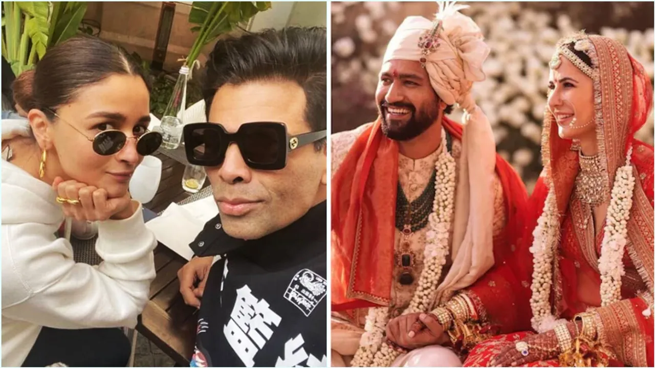 karan johar, alia bhatt, করণ জোহর, আলিয়া ভাট, vicky kaushal katrina kaif, koffee with karan, karan alia katrina, koffee with karan 7, vicky katrina, vicky kaushal koffee with karan, কফি উইথ করণ, ভিকি কৌশল, সিদ্ধার্থ মালহোত্রা, Indian express entertainment news