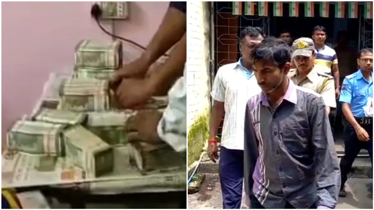 36 lakhs rupees recovered at durgapur station, one arrested