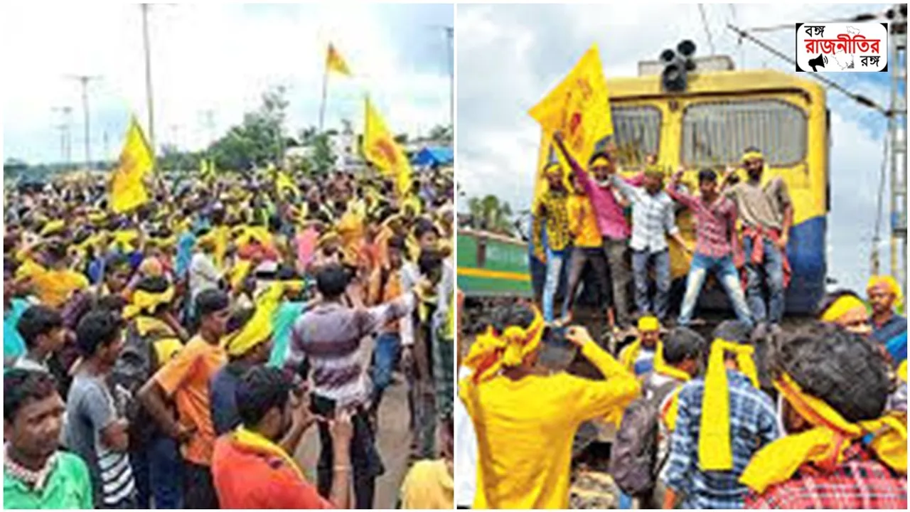Ahead of the panchayat polls, Kurmi protests are a major issue