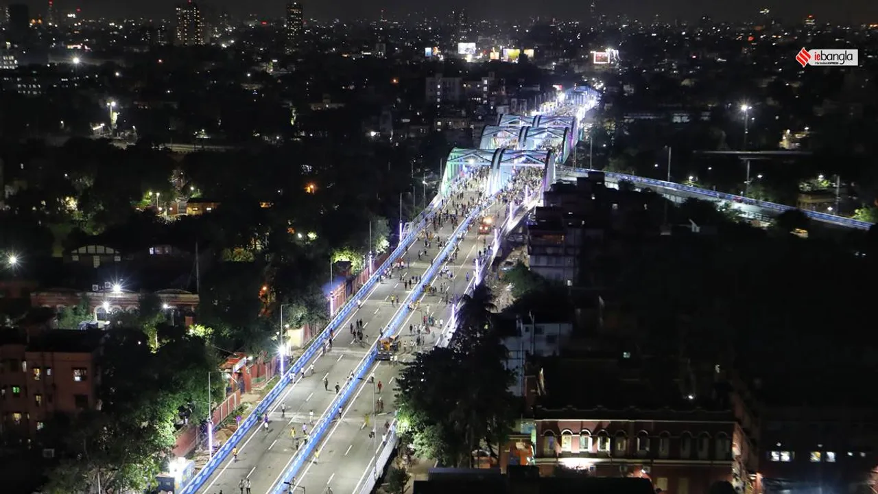 bus mini bus service start over kolkata tala bridge