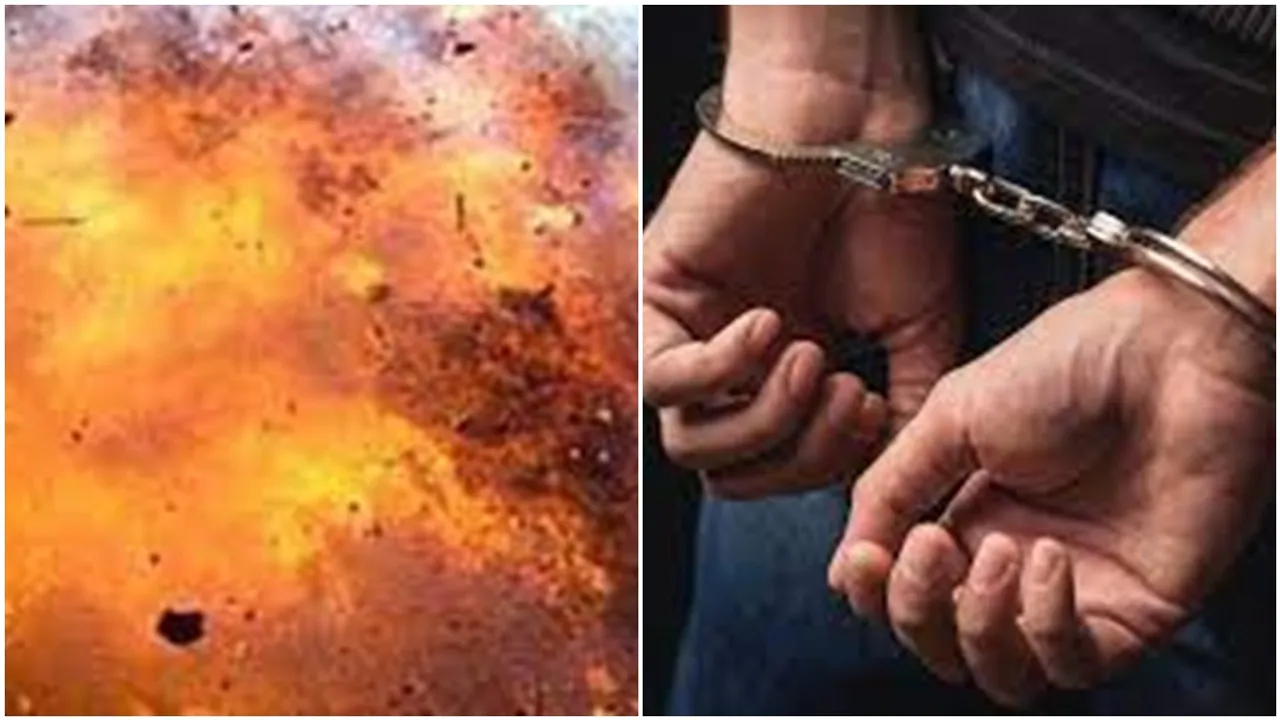 bomb blast at titagarh school, 4 are arrested