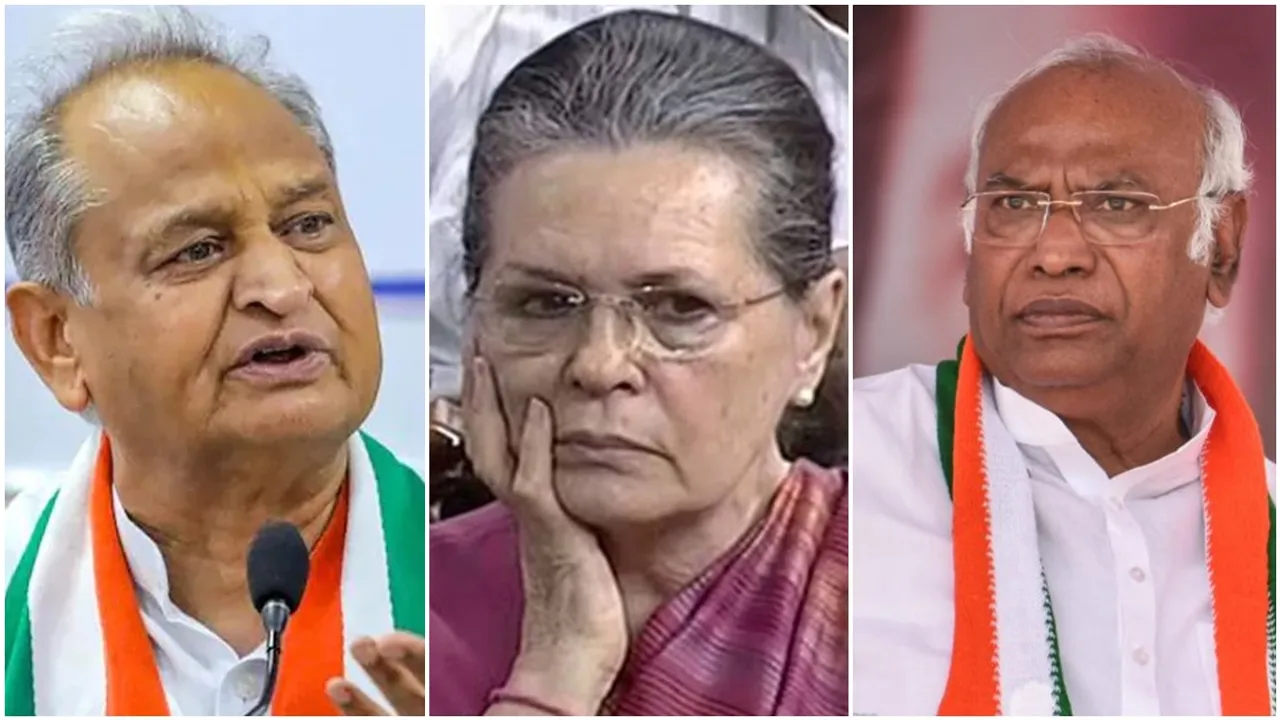Ashok Gehlot, Congress presidential election, Sonia Gandhi, Rajasthan crisis, Rajasthan Congress, indian express