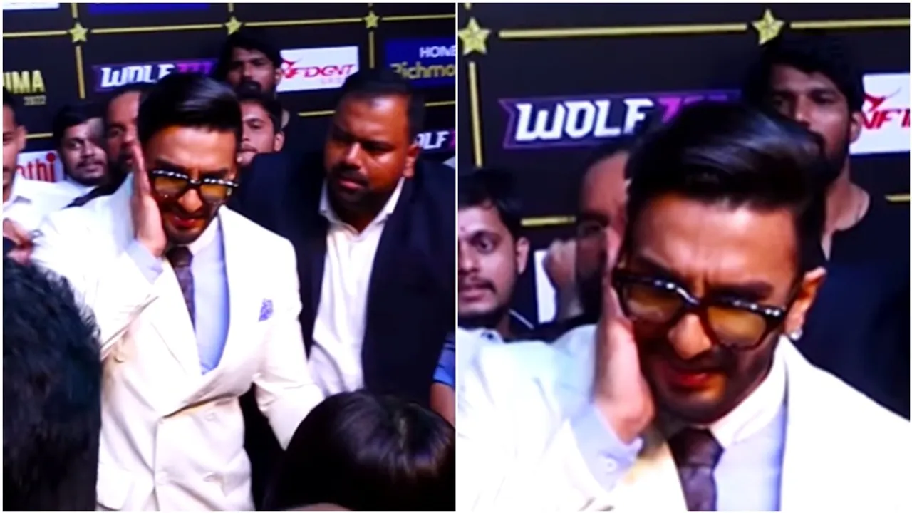 ranveer singh got slapped at south award