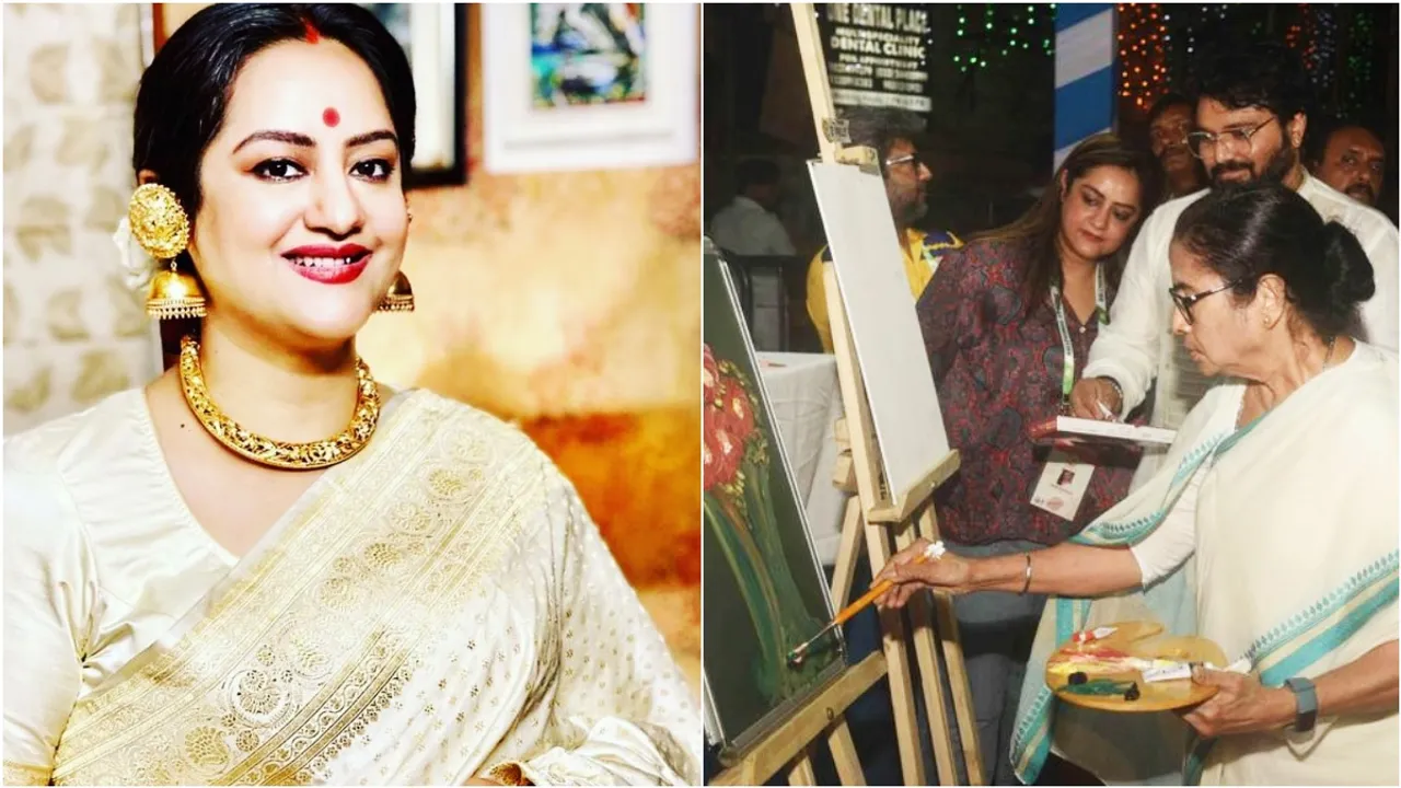 Sudipa Chatterjee, Mamata Banerjee, Sudipa Chatterjee trolled, Durga Puja 2022, সুদীপা চট্টোপাধ্যায়, মমতা বন্দ্যোপাধ্যায়, ট্রোলের শিকার সুদীপা চট্টোপাধ্যায়, দুর্গাপুজো ২০২২, টলিউডের খবর, Indian Express Entertainment News