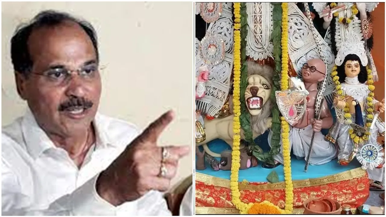 gandhi like asur, congress adhir choudhury going to file case