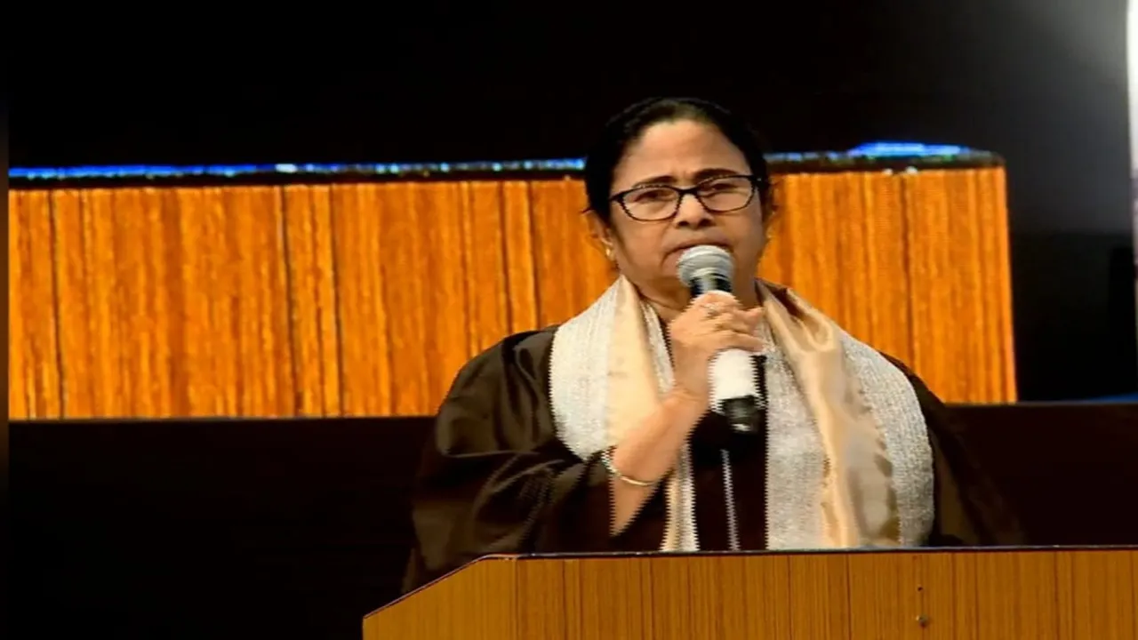 cm mamata banerjee in 14th Convocation of WBNUJS