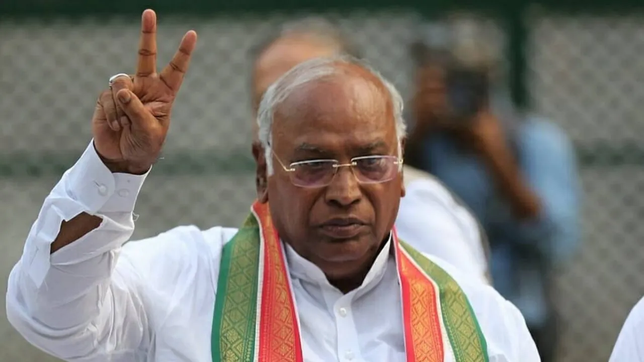 Emotional moment for me… son of labourer takes over as Congress chief: Mallikarjun Kharge