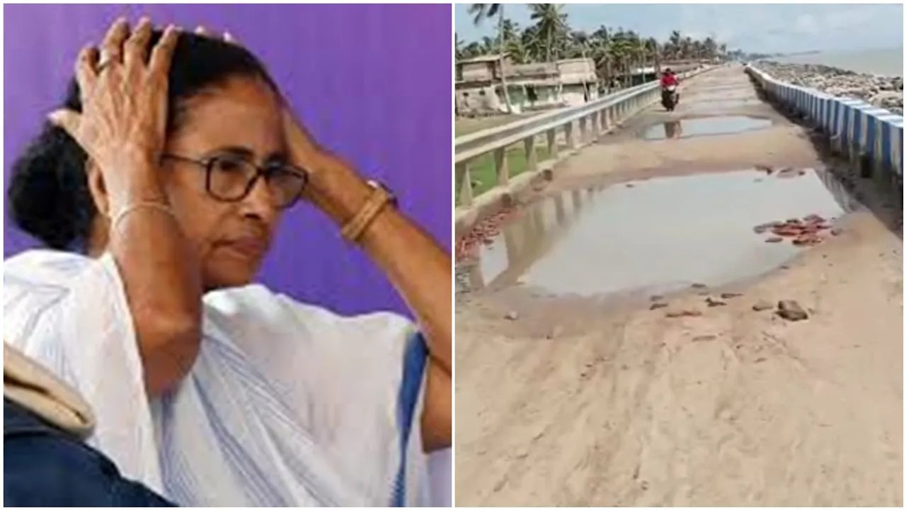 digha marine drive have stopped functioning due to poor condition of road