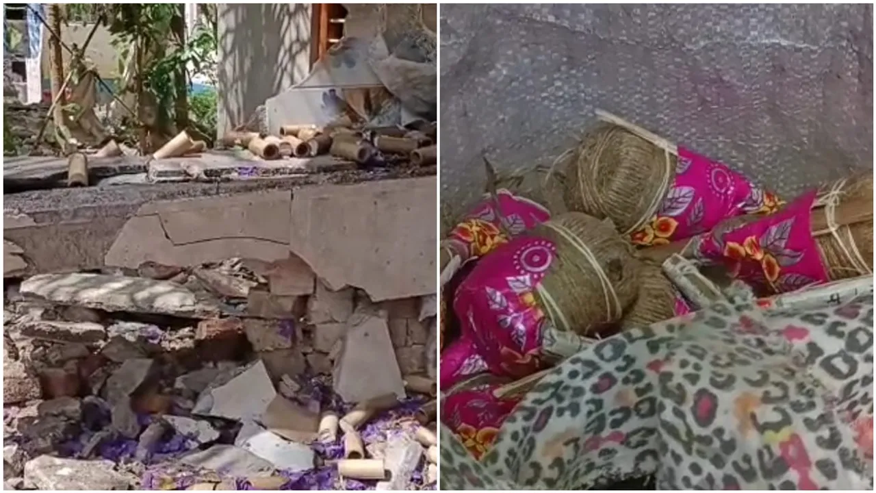 panskura bomb explosion, 2 are died