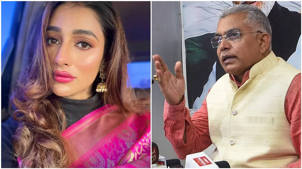 Sayantika Banerjee, Dilip Ghosh, BJP, TMC