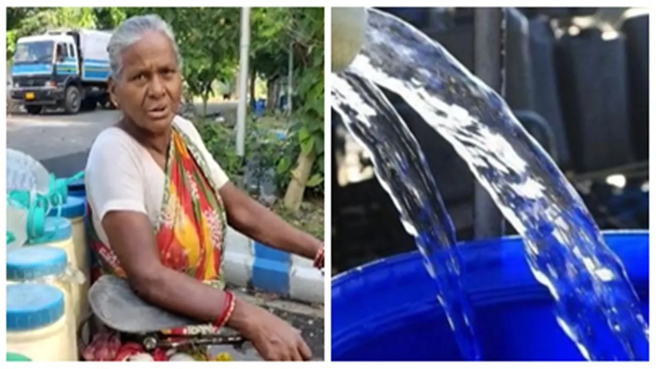 সুশিলা দাস, water supply, kolkata