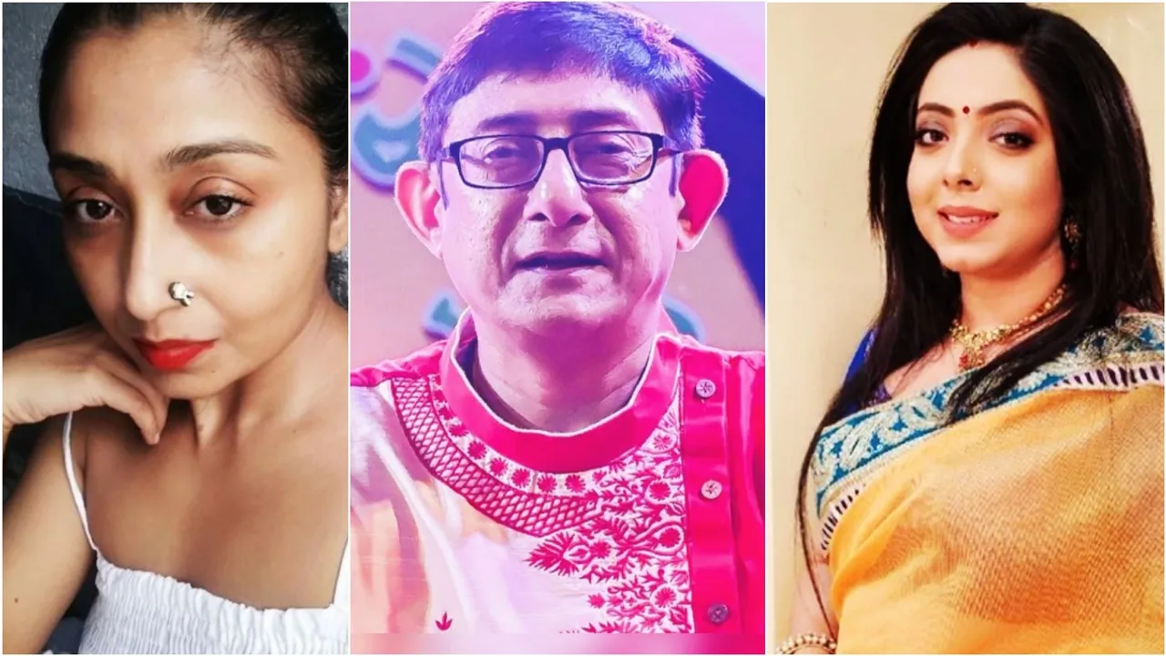 Kanchan Mullick, Sreemoyee Chattoraj, Kanchan Mullick Kali Puja, Kali Puja 2022, কালীপুজো ২০২২, Tollywood celeb Kali Puja, Pinki Banerjee, কাঞ্চন মল্লিক, শ্রীময়ী চট্টরাজ, কাঞ্চন শ্রীময়ী, তারকাদের কালীপুজো, Indian Express entertainment news, Bengali news today