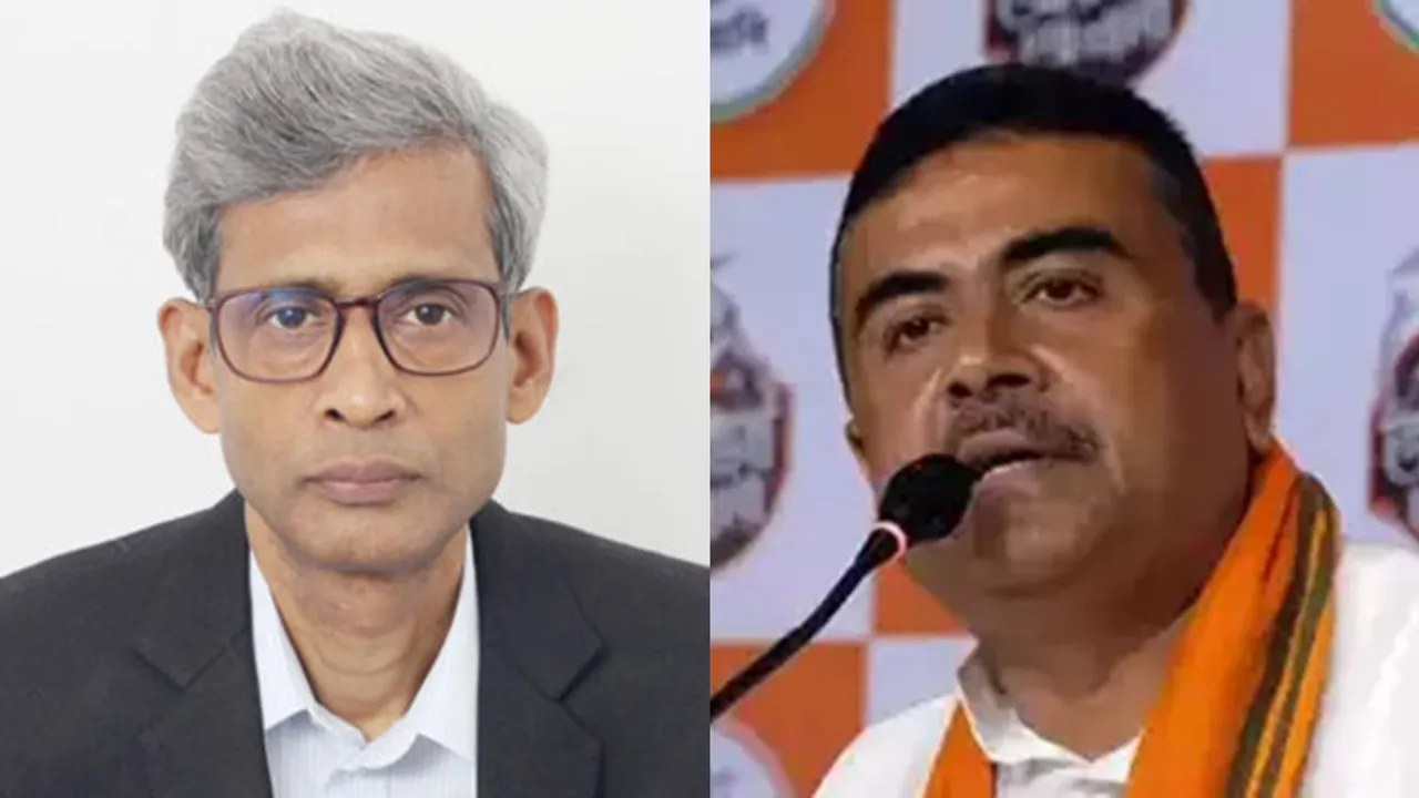 suvendu adhikari attack primary education council chairman goutam paul