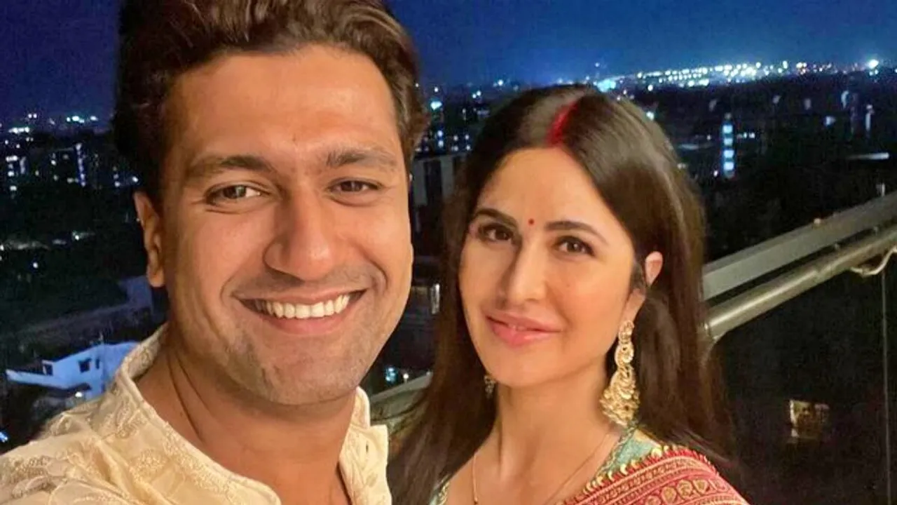 Katrina Kaif, Vicky Kaushal, Karva Chauth, Karva Chauth 2022, ক্যাটরিনা কাইফ, ভিকি কৌশল, ভিকি ক্যাটরিনা, করবাচৌথ, বলিউড তারকাদের করবাচৌথ, Vicky Katrina, Bollywood celeb Karva Chauth, Indian Express Entertainment News, Bengali news today