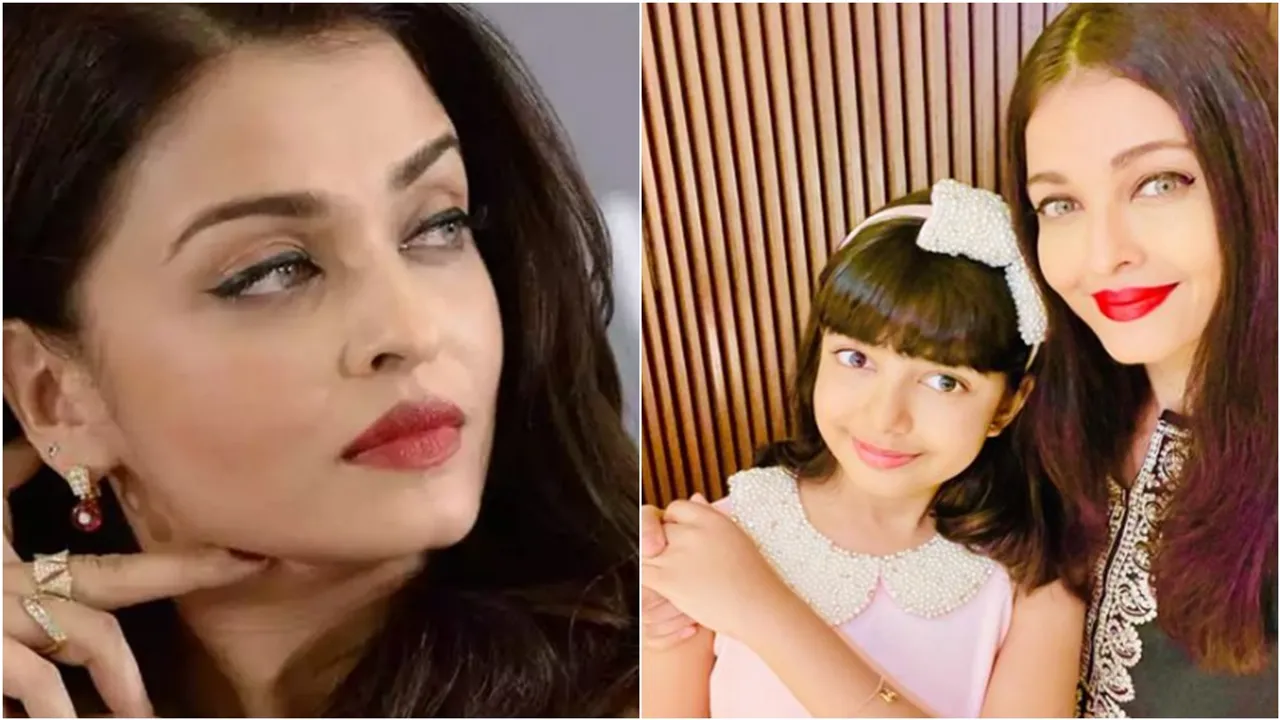 aishwarya rai bachchan troll for kissing daughter aradhya
