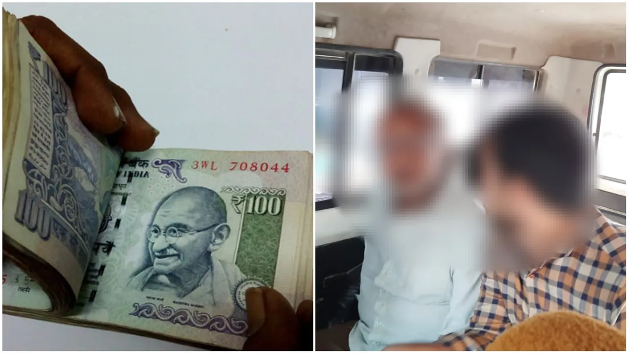 Accused father and son arrested in kolkata for stealing around 24 lakh from Burdwan