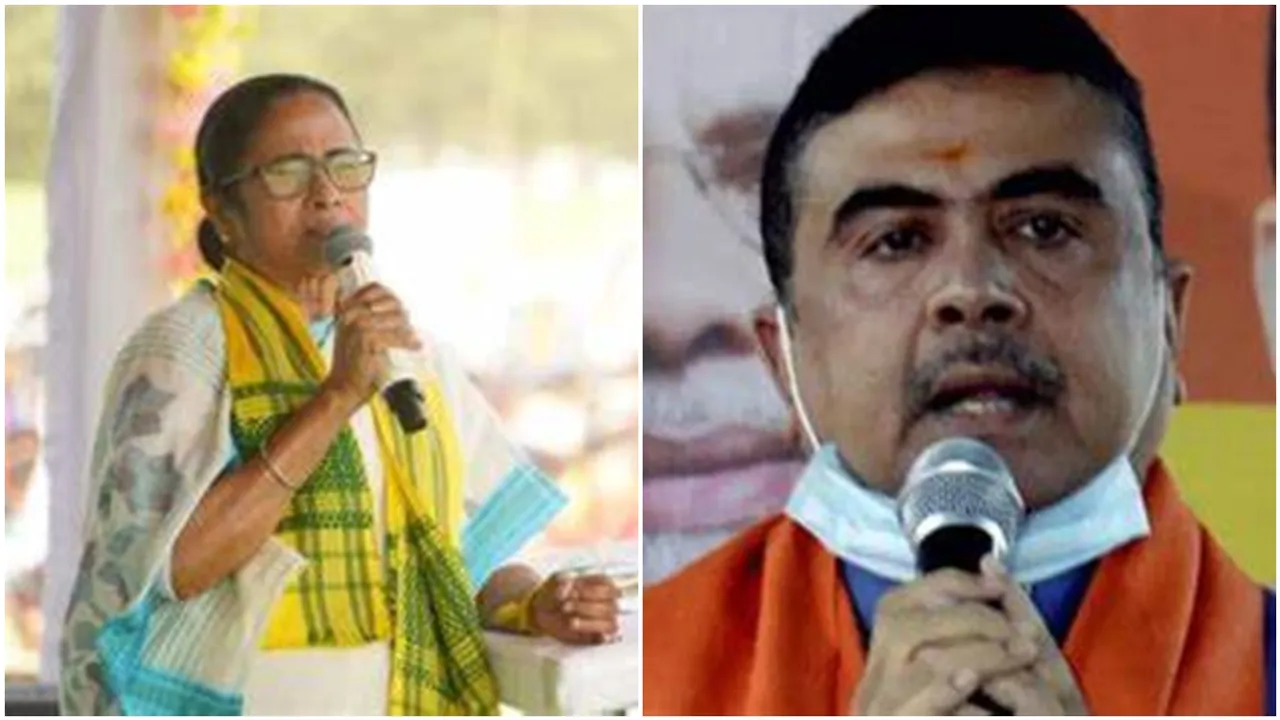 suvendu adhikari double engine government mamata banerjee tripura assambly election 2023, মমতার সিঙ্গল ইঞ্জিন মডেল আসলে কী? বাংলার উদাহরণ টেনে ত্রিপুরাবাসীকে বোঝালেন শুভেন্দু