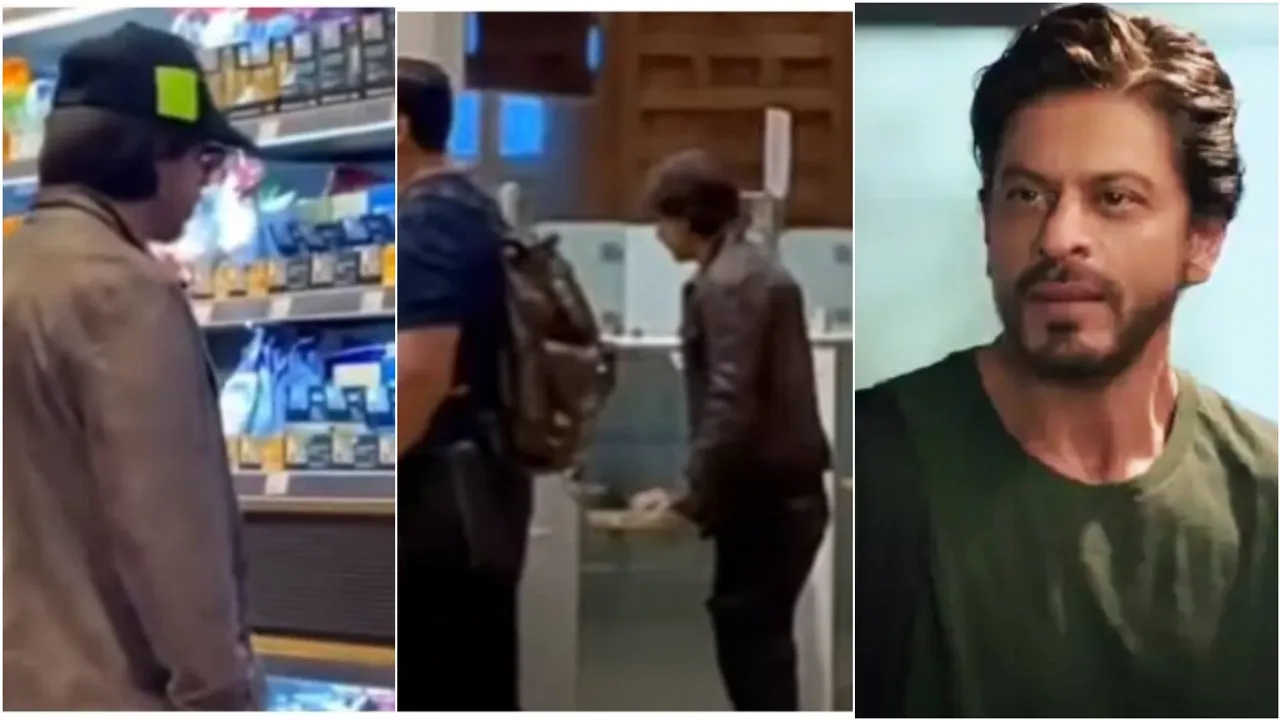 shah rukh khan, shah rukh khan airport, SRK, shah rukh khan viral video, shah rukh khan saudi arabia, saudi arabia, shah rukh khan movies, shah rukh khan video, dunki, pathaan, jawan, শাহরুখ খান, কিং খান, শাহরুখ খানের ভাইরাল ভিডিও