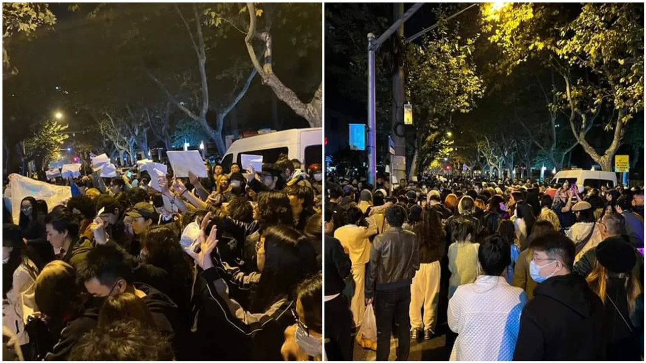 Sanghai Protest
