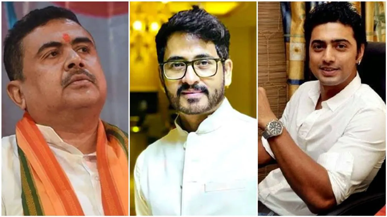 Hiran chatterjee, dev, dipak adhikari, suvendu adhikari, west bengal, tmc, bjp, হিরণ, দেব, শুভেন্দু অধিকারী, পশ্চিমবঙ্গ,