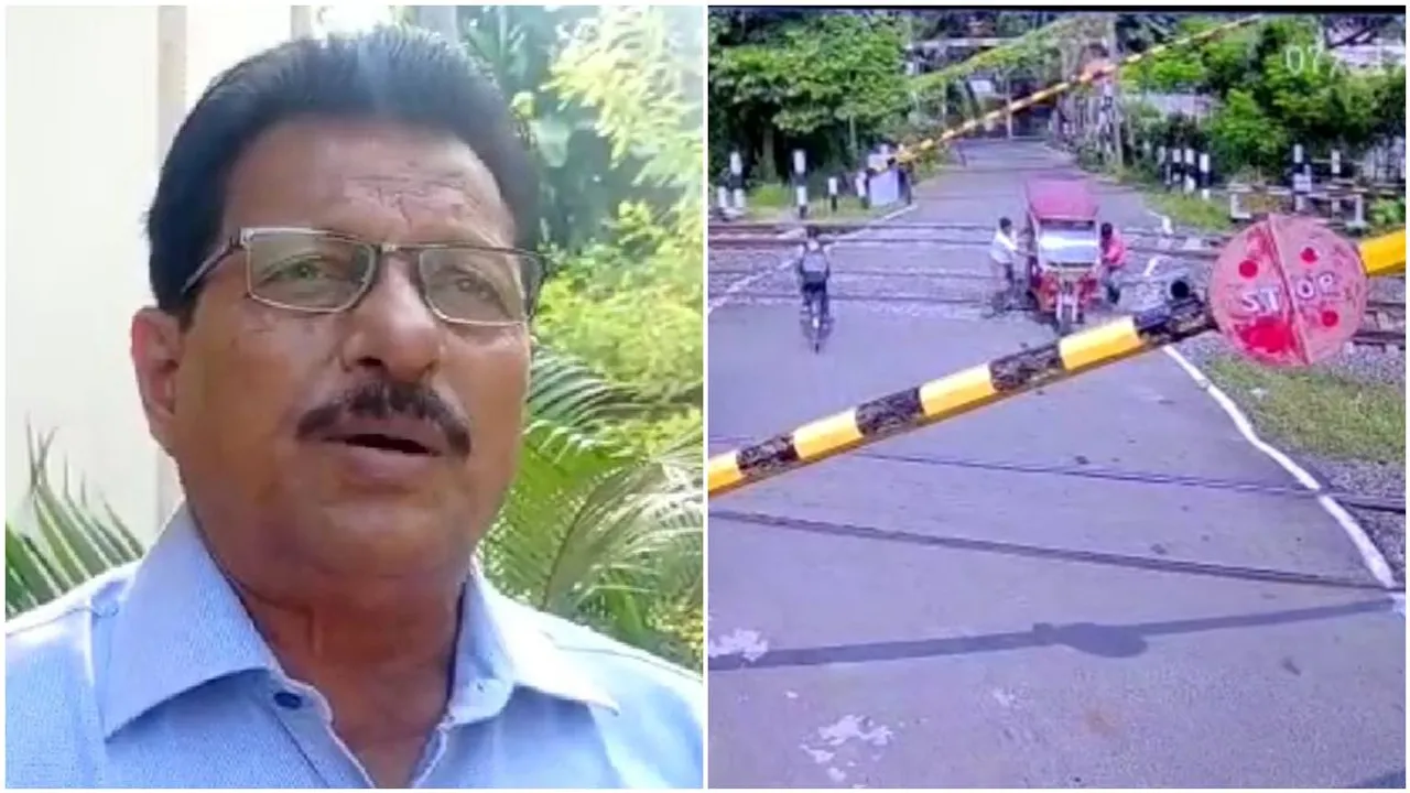 Burdwan: TMC Councilor saves women passengers in Toto in railway level crossing