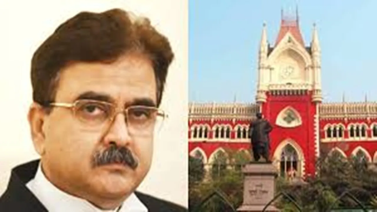 justice abhijit ganguly on postering in front of justice mantha's house