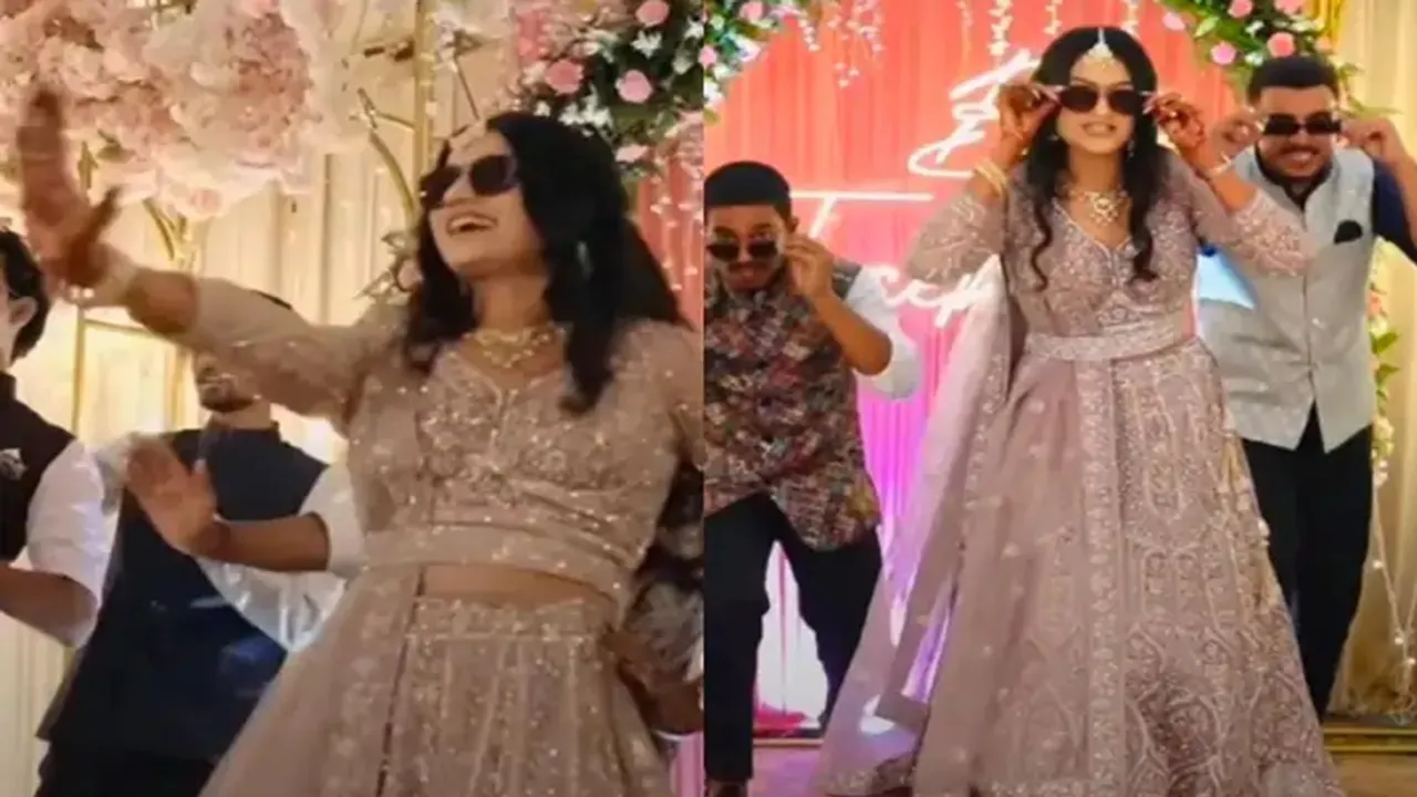 trending Video, viral video, dance video, dulhan ka dance video, bride dance video, trending dance video, trendy dance, Kala chashma dance video