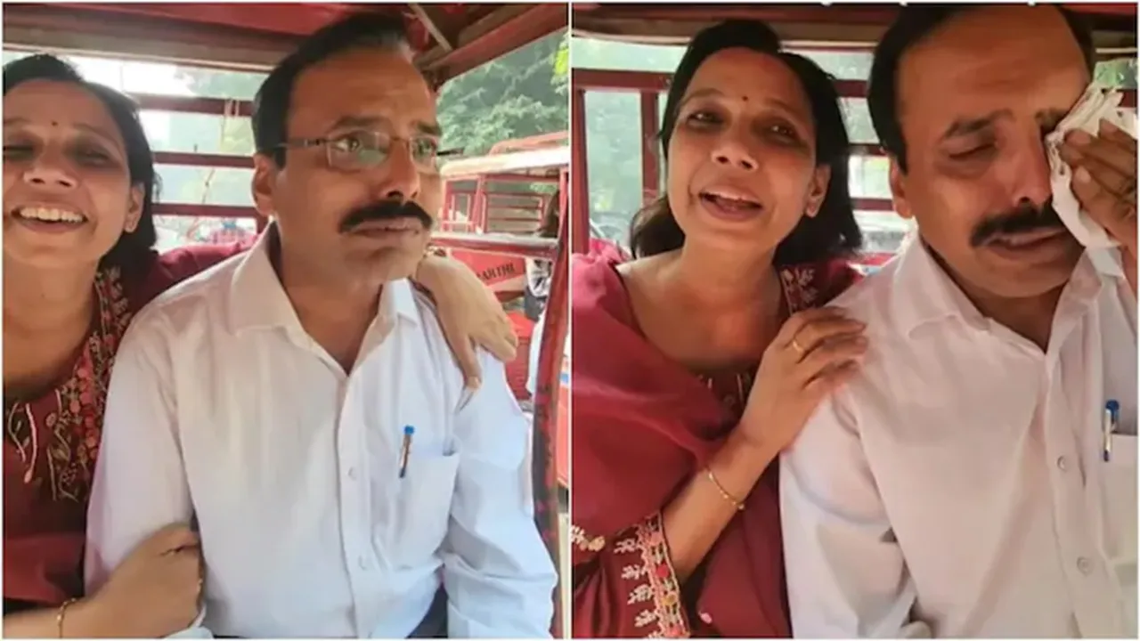 heartwarming video,college,New college,social media,Instagram,Preksha,dream destination,Miranda House College,Delhi University,internet,emotional video