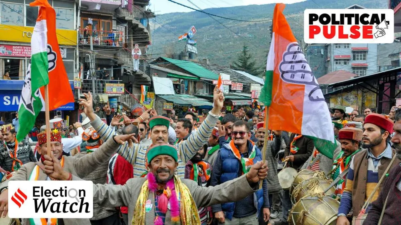 himachal pradesh, himachal voting, himachal elections, bjp, congress, himachal voting, indian express