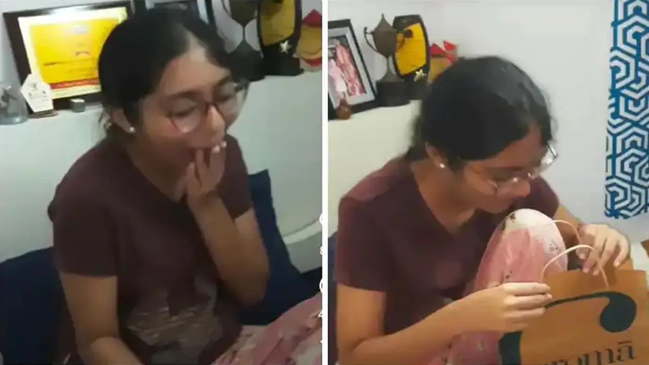 trending Video, viral video, Surprise video, daughter video, beti ka video, NEET exam, trending parents surprise video, mata pita ka video, iPhone video, viral surprise video, parents give surprise to daughte